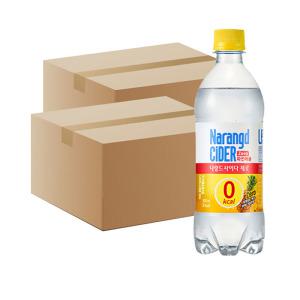 나랑드사이다 페트 파인애플 제로 500mlx24개 X 2