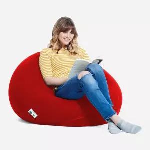 [요기보]드롭 프리미엄플러스 1인용 좌식 빈백 소파 FUBPP107