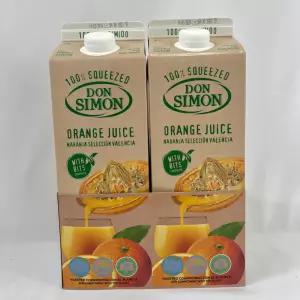 돈시몬 오렌지 주스 쥬스 착즙 2L 2입