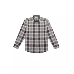 [오스틴리드]핑크 체크 기모셔츠_A2CL1302