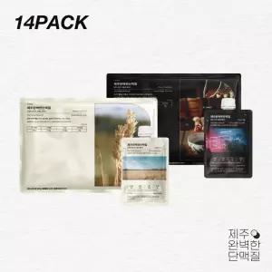 [오렌지나무](제주완벽한단맥질)제주 보리 단백질 쉐이크 파우치 그레인 초코 45g 14팩 식사대용