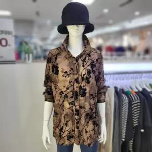 더스토아 DP01 벨벳 나염 블라우스 T24fcha24l016 (18848616)