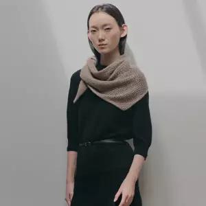 [고욜](그레이품절)캐시미어 메탈얀 머플러