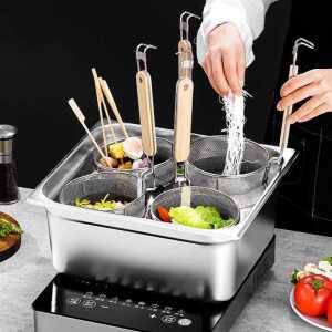 사각 해면기 냄비 인덕션 가스렌지 국수 냉면 면탕기 4구 6구