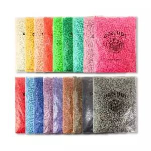 삼광문구 이지툭툭블럭 9mm 단색 1kg 대용량 리필 18색 선택1