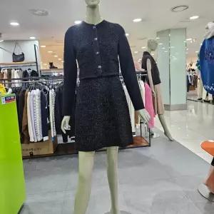 시슬리/애플아울렛/크리스티 소매 니트 원피스 SAOP35361