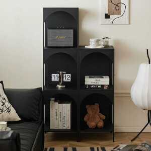 코너책장 디자인 거실 책꽂이 미드센추리 인테리어 선반