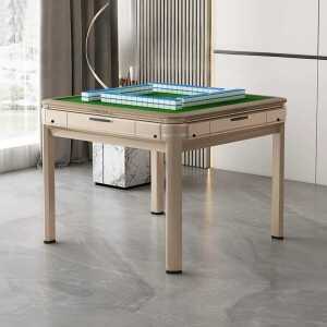 자동 마작패 분배기 마작 테이블 고급 옥 세트 마작기 커버 미포함