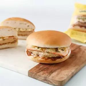 [푸딩팩토리] 싱글팩토리 따봉버거 145g 햄버거 편의점 피시방 간편식 전자레인지