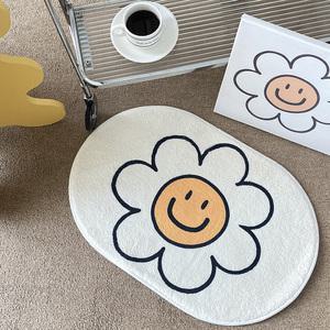 [살림의기술] 1P+1P 따뜻한 스마일 극세사발매트