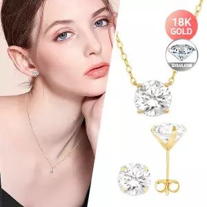 [골드피아] 18K 모이사나이트 주얼리