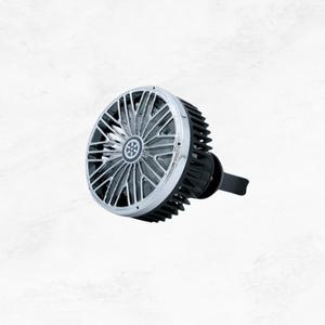 차량용 쿨링 에어컨팬 쿨링팬 3단풍속 USB형 선풍기 써큘레이터 거치대