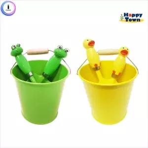 해피툴즈 캐릭터버켓 세트/어린이/정원/가꾸기/텃밭/모종삽/유아/꽃/어린이집/유아동/다용도