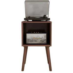 레코드 정리함 LP 보관함 수납장 턴테이블 CD 장식장