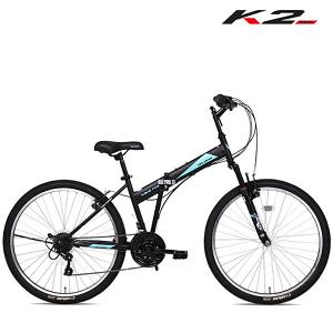 2025 케이투바이크 접이식 MTB 자전거 레이브FD 24인치 21단 조립선택
