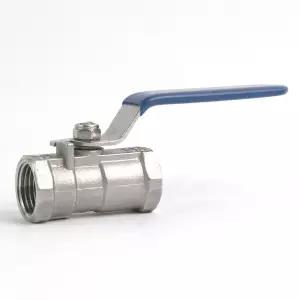 스텐배관 스텐나사볼밸브 1PC 일반형 1/4(8A) 배관 자재 수도배관 부속 호스연결 설비부품