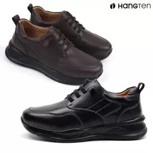 HT-6021 남성 천연 소가죽 밴딩끈 컴포트화 캐주얼슈즈 단화 스니커즈 운동화