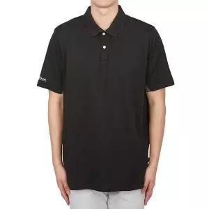 [말본골프]  골프웨어 에버그린 남성 카라 반팔티셔츠 ME0043 BLK CHL