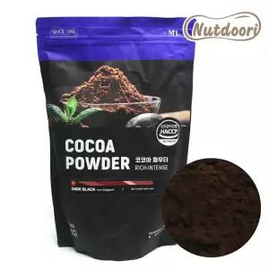 무가당 더치 코코아파우더 500g 1kg 싱가폴 (다크블랙) 카카오 핫초코