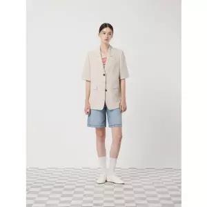 [CC콜렉트](강남점)[C-Exclusive] 하프슬리브 테일러드 싱글 자켓 C252MSF134