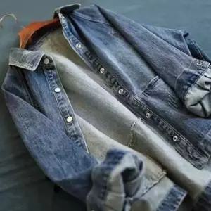 여자 빈티지 청남방자켓 데님 셔츠형 청자켓 여성 워크 루즈핏 간절기 여름 봄 가을