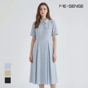 [미센스] 포켓디자인 반팔 카라원피스_MB34OPP114A
