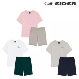 [롯데백화점]아이더 키즈 티+바지 기능성 상하복 세트 JUM25M92(3컬러)