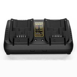 MAX 호환 배터리충전기 멀티포트 20V DCB102 충전기 급속 12V