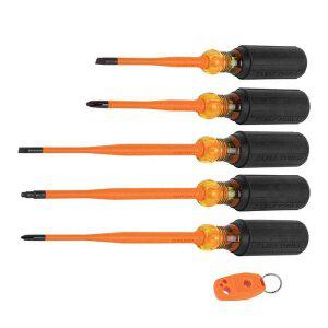 클라인툴스 절연드라이버세트 33736INS 2181053 절연드라이버5종 자화기1종