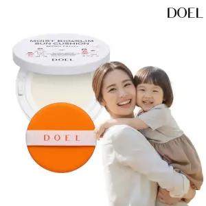 본품 1개 도엘 DOEL 100% 무기자차 촉촉 빅앤슬림 선쿠션 SPF50+ PA++++ 영유아부터 온 가족 사용 27g