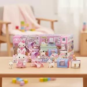 원앤원 콩지래빗 수의사 동물병원 미니 펫병원 역할놀이 피규어 인형 미니어처 세트 어린이