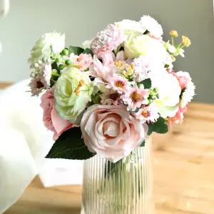 성묘 조화 산소꽃 부케 꽃다발 달리아로즈카멜리아 조화세트