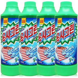 옥시크린 분말형 표백제 본품 용기  1kg 4개