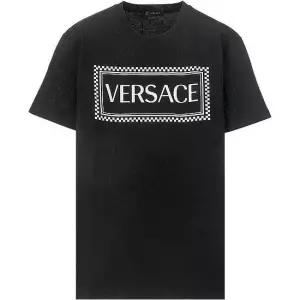 [명품] A81548 A201952 A008 박스로고 프린팅 반팔 티셔츠 블랙 남성 티셔츠