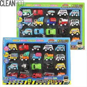 교통놀이 미니카 세트/자동차/중장비/장난감/다이캐스트/소방차/포크레인/지게차/경찰차/트럭/완구/어린이