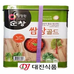 청정원 순창쌈장골드 14kg / 순창쌈장,대용량쌈장