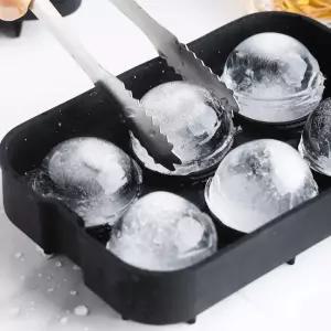 (6구) 원형 실리콘얼음틀/트레이/얼음/얼음틀/왕얼음틀/조각/아이스볼/하이볼/위스키/아이스/볼얼음/왕구슬