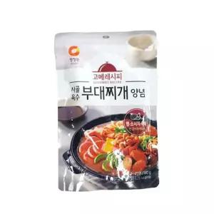청정원 고메레시피 사골 육수 부대찌개 양념 140G