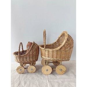 라탄 유모차 모형 소품 인테리어 아이방 스튜디오 방꾸미기