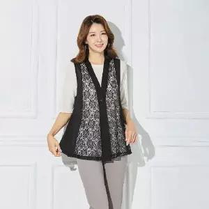 [NS홈쇼핑](강) [애비뉴투지] 레이스 원버튼 조끼[35359304]