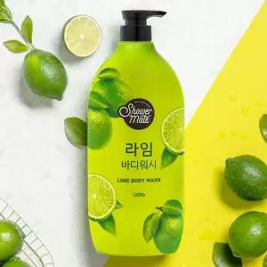 샤워메이트 라임 바디워시 1.2kg x 3개