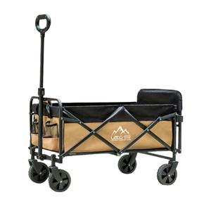 레토 캠핑웨건 원터치 폴딩 카트 백도어 오픈 대용량