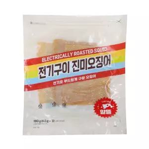 정화 전기구이 진미오징어 180g(60gX3) 건어물 마른 맥주 안주 베스트