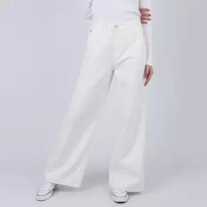 게스 여성 청바지 뉴 와이드 화이트 YO3D4165