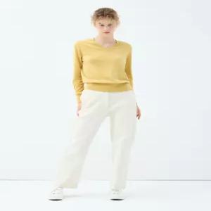 [유닛]스트레이트 드라세나 데님팬츠 (UFKWBP38EN-IVORY)