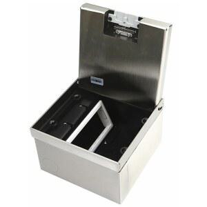 플로어 콘센트 박스 바닥 커버 시스템박스 뚜껑 매입 전기 민자 사각 덮개