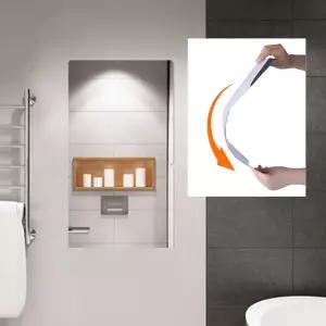 아크릴 미러 필름 시트지 욕실 현관 붙이는 거울/거울아크릴/아크릴거울/거울벽지/필름거울/벽부착거울