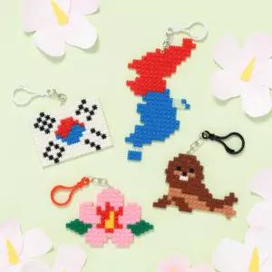 디폼블럭 6mm 대한민국 키링