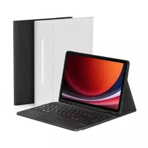 데이웍스 갤럭시탭 S9+ S9 FE+ 플러스 블루투스 터치패드 키보드 북커버 케이스 S펜 수납