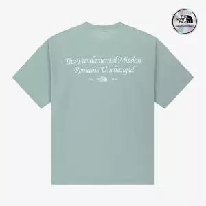 [노스페이스] [노스페이스 공식] NT7UR19L 화이트라벨 아이라 반팔 라운드티_COOL GRAY